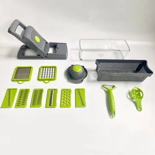 Multifunctional 14 in 1 Vegetable Chopper Slicer