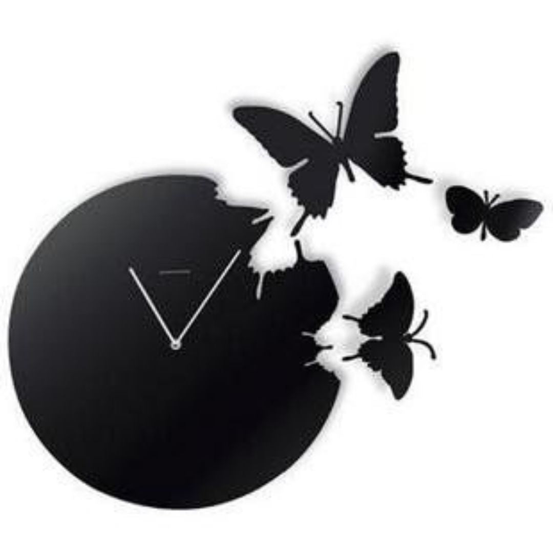 Creative living room butterfly wall clock 18 x 25 inches