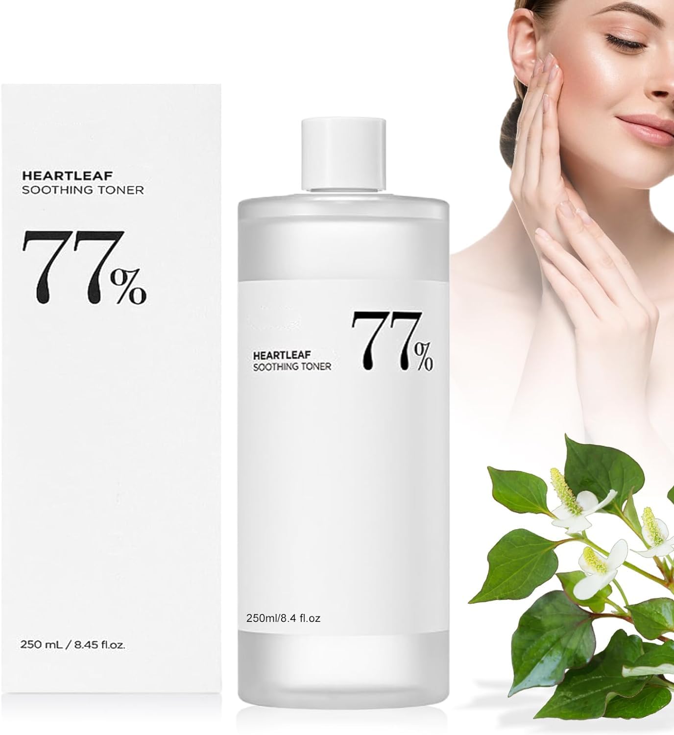 HEARTLEAF 77% SOOTHING TONER 250ml