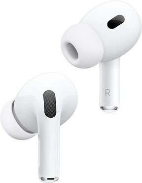 Apple AirPods Pro with Wireless Earbuds, Bluetooth Headphones, Active Noise Cancellation, Hearing Aid Feature, Transparency, Personalized Spatial Audio, High-Fidelity Sound, H2 Chip, USB-C Charging