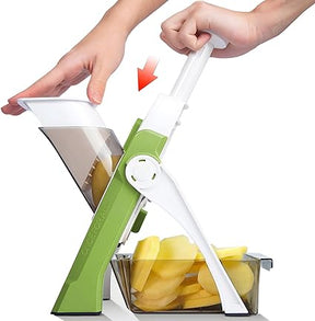 ONCE FOR ALL Vegetable Cutter and Slicer, Food Chopper, Dicer Fruit, French Fry