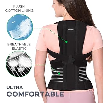 Posture Corrector for Men and Women, Back Corrector, unisex, Back Support Straightener, Prevent Scoliosis, Improve Hunchback, Relieve Neck Shoulder Back Pain, Adjustable Upper Back Brace