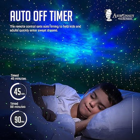 Star Projector Galaxy Night Light - Astronaut Starry Nebula Ceiling LED Lamp with Timer and Remote, Gift for Kids, Adults for Bedroom, Christmas, Birthdays, Valentine's Day etc