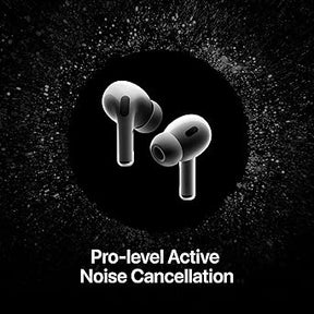 Apple AirPods Pro with Wireless Earbuds, Bluetooth Headphones, Active Noise Cancellation, Hearing Aid Feature, Transparency, Personalized Spatial Audio, High-Fidelity Sound, H2 Chip, USB-C Charging