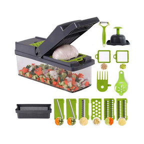 Multifunctional 14 in 1 Vegetable Chopper Slicer