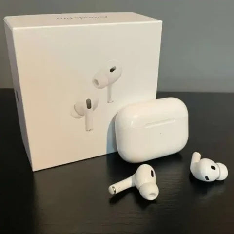 Apple AirPods Pro with Wireless Earbuds, Bluetooth Headphones, Active Noise Cancellation, Hearing Aid Feature, Transparency, Personalized Spatial Audio, High-Fidelity Sound, H2 Chip, USB-C Charging