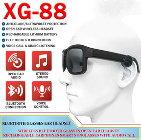 XG-88 Smart Wireless SunGlasses Headset